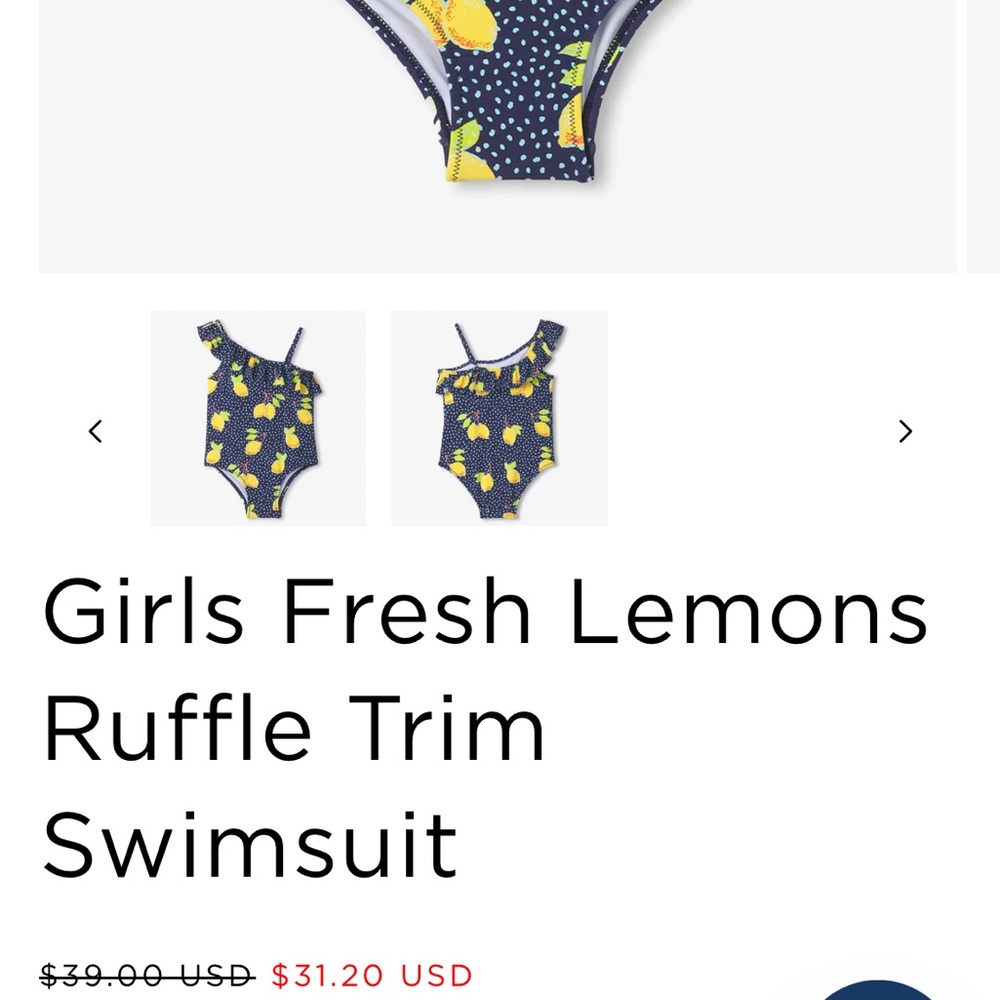 NEW Girls swim suit - Picture 4 of 4